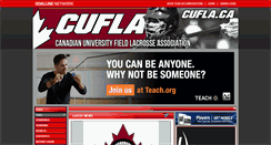 Desktop Screenshot of cufla.ca