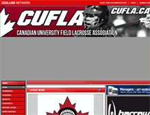 Tablet Screenshot of cufla.ca